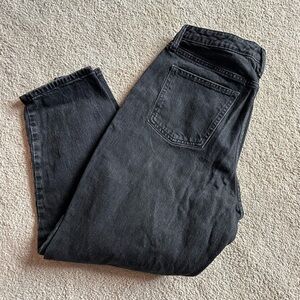 A New Day Black Taper High Rise ankle Jeans